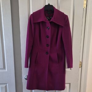 Preston & York Women's Purple Trench Coat